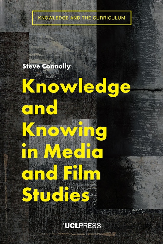 Couverture_Knowledge and Knowing in Media and Film Studies