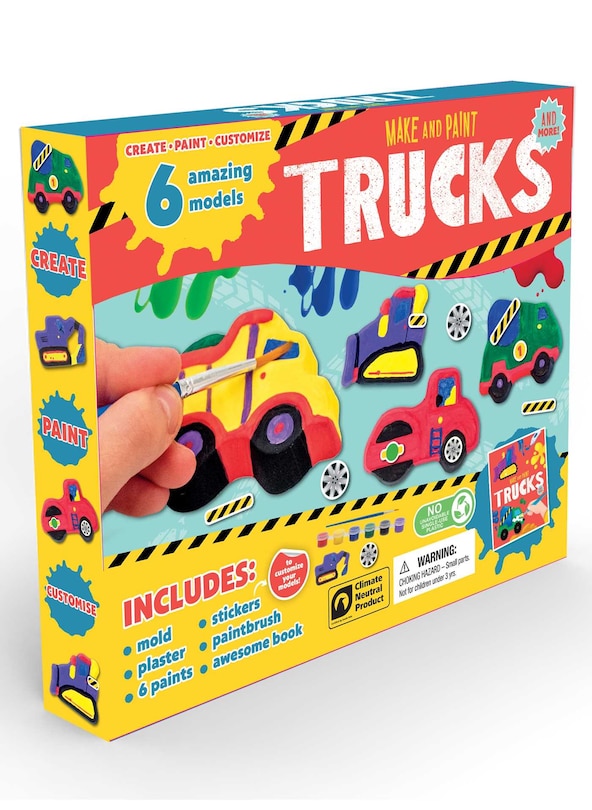 Front cover_Make And Paint Trucks & More