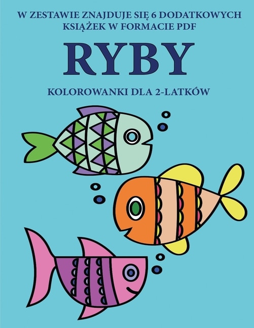 Front cover_Kolorowanki Dla 2-latków (ryby)