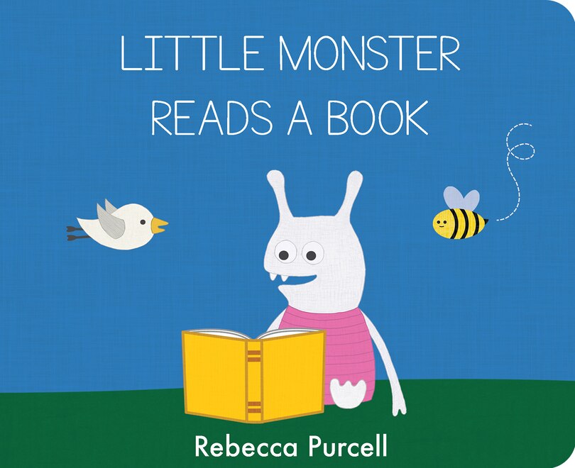 Front cover_Little Monster Reads A Book