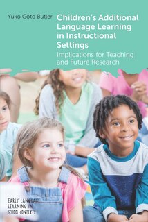 Couverture_Children's Additional Language Learning in Instructional Settings