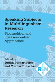 Couverture_Speaking Subjects In Multilingualism Research