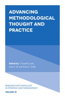 Couverture_Advancing Methodological Thought and Practice