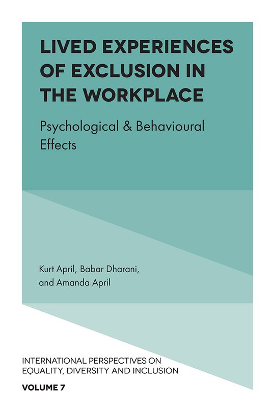 Front cover_Lived Experiences of Exclusion in the Workplace