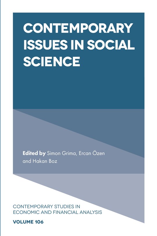 Couverture_Contemporary Issues in Social Science