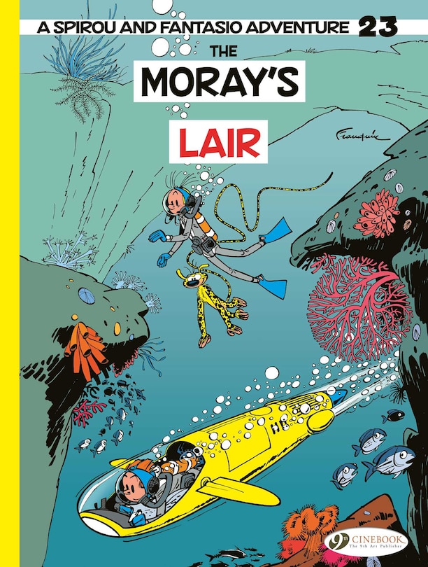 Couverture_Spirou and Fantasio Vol. 23 - The Moray's Lair