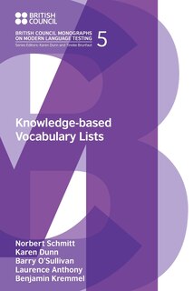 Front cover_Knowledge-based Vocabulary Lists
