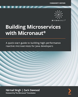 Front cover_Building Microservices with Micronaut(R)