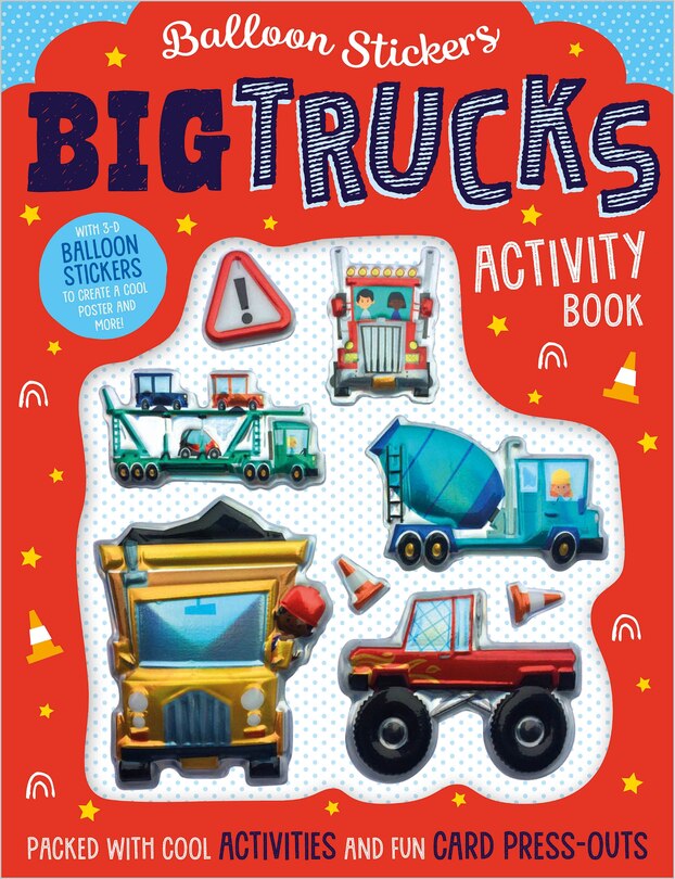 Couverture_Big Trucks Activity Book