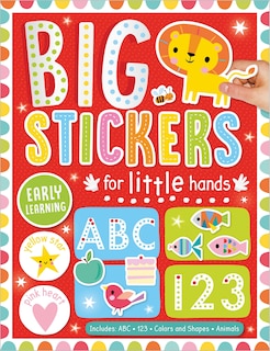 Couverture_Big Stickers for Little Hands Early Learning
