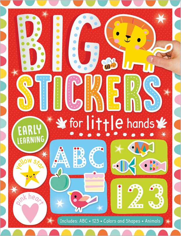 Couverture_Big Stickers for Little Hands Early Learning