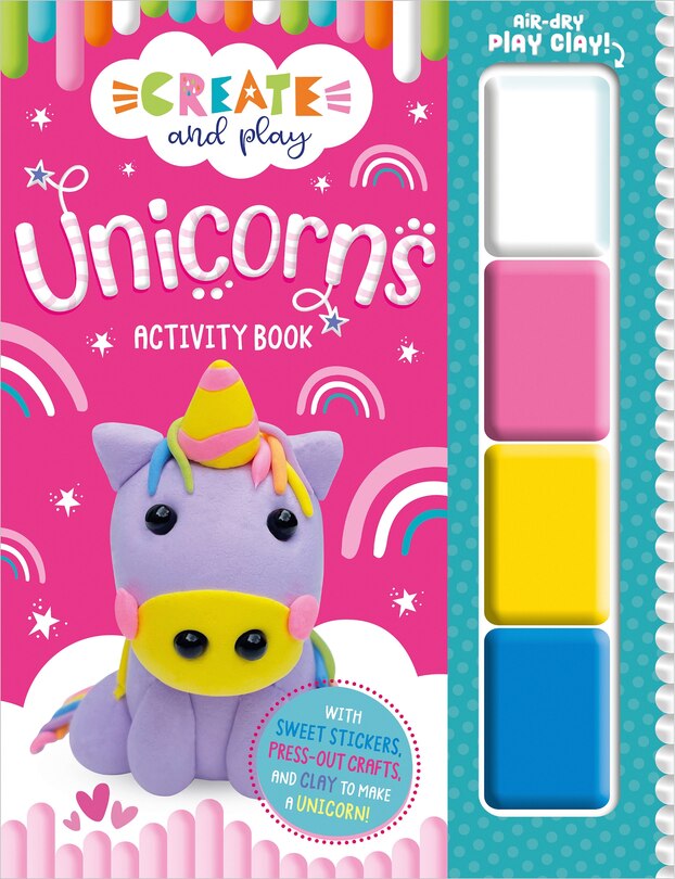 Front cover_Create and Play Unicorns Activity Book