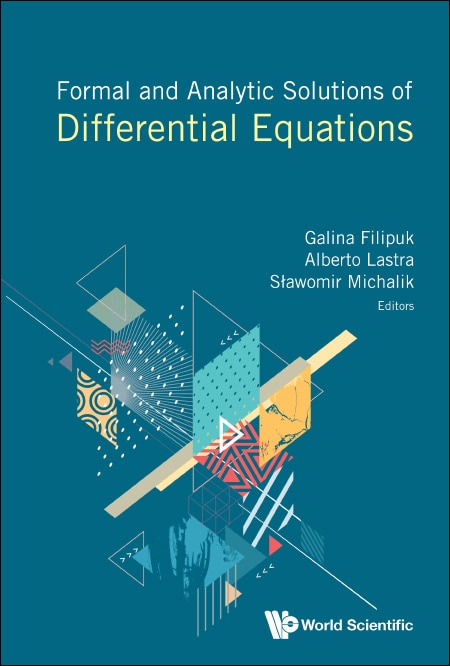 Couverture_Formal And Analytic Solutions Of Differential Equations