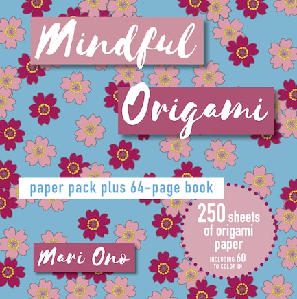 Mindful Origami: Paper block plus 64-page book