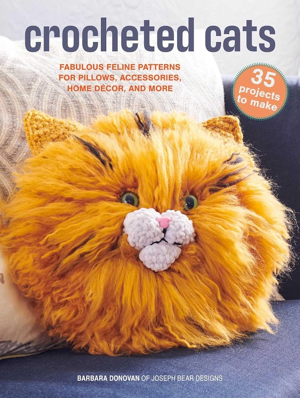 Front cover_Crocheted Cats: 35 projects to make