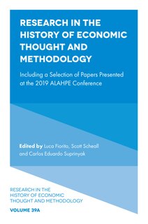Couverture_Research in the History of Economic Thought and Methodology