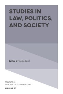 Couverture_Studies in Law, Politics, and Society