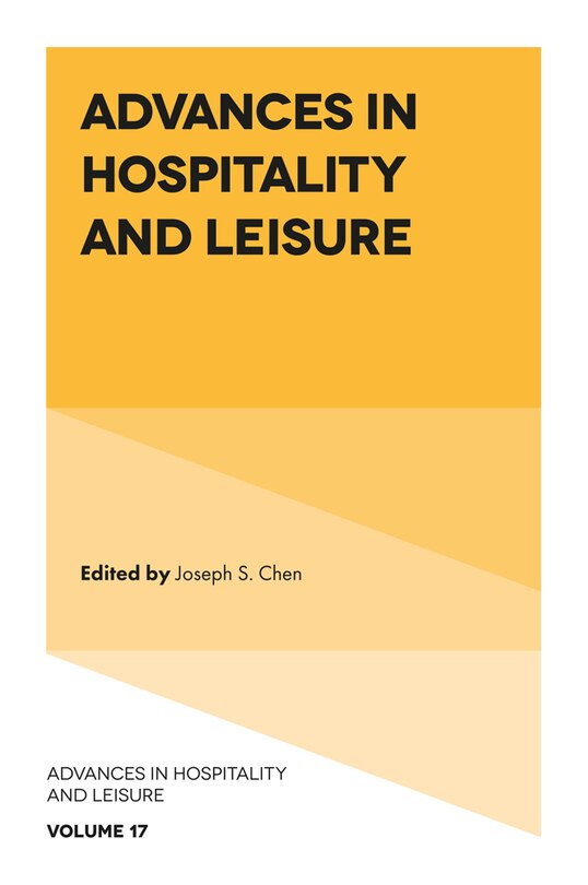 Front cover_Advances in Hospitality and Leisure