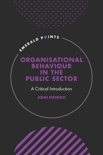 Couverture_Organisational Behaviour in the Public Sector