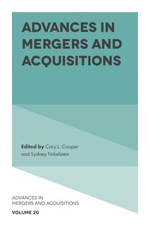 Front cover_Advances in Mergers and Acquisitions
