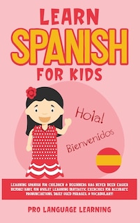 Couverture_Learn Spanish For Kids