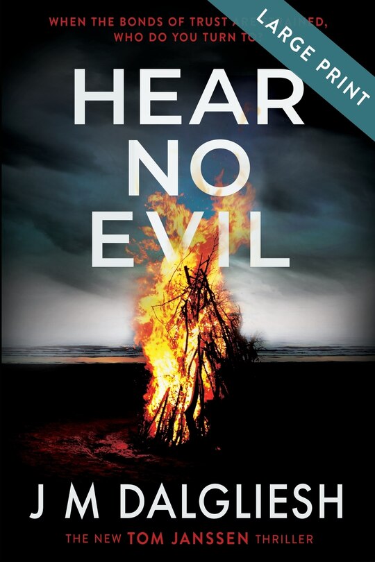 Front cover_Hear No Evil (Large Print)
