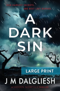 Front cover_A Dark Sin (Large Print)