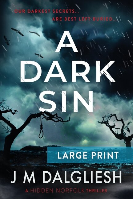 Front cover_A Dark Sin (Large Print)