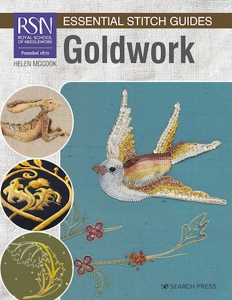 Rsn Essential Stitch Guides: Goldwork - Large Format Edition