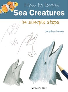 Front cover_How To Draw Sea Creatures In Simple Steps
