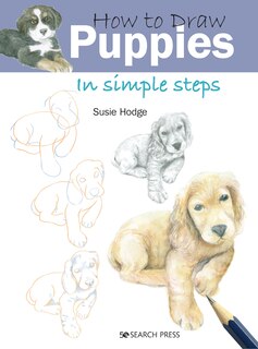 Front cover_How To Draw Puppies In Simple Steps