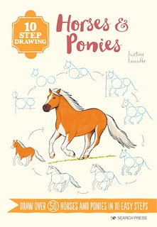 Front cover_10 Step Drawing: Horses & Ponies