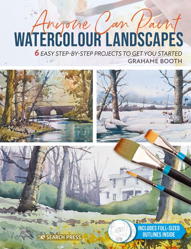 Front cover_Anyone Can Paint Watercolour Landscapes
