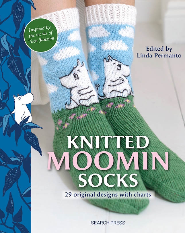 Front cover_Knitted Moomin Socks