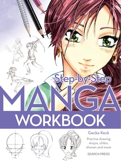 Front cover_Step-by-Step Manga Workbook