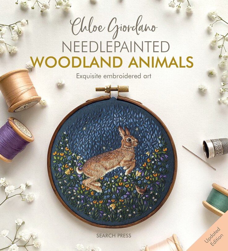 Needlepainted Woodland Animals: Exquisite embroidered art