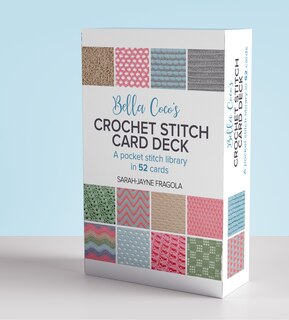 Front cover_Bella Coco&rsquo;s Crochet Stitch Card Deck