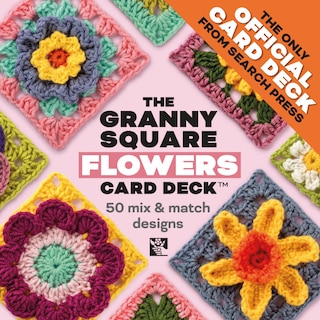 Front cover_The Granny Square Flowers Card Deck