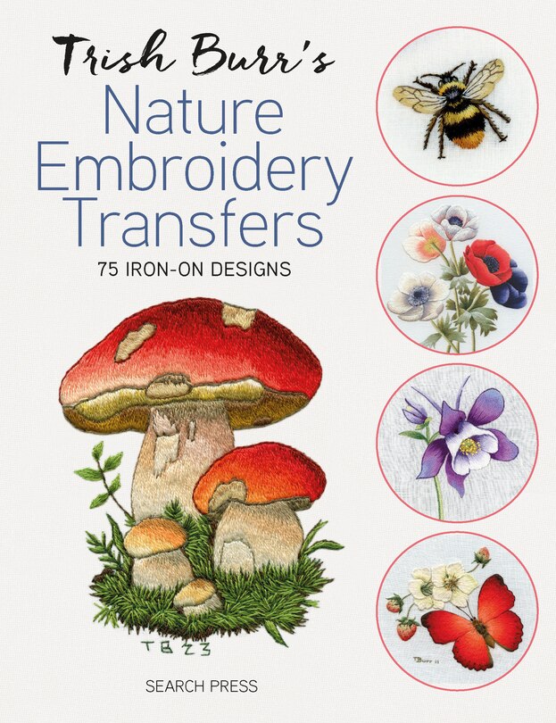 Couverture_Trish Burr’s Nature Embroidery Transfers