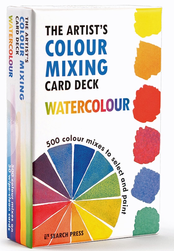 Front cover_The Artist's Colour Mixing Card Deck: Watercolour