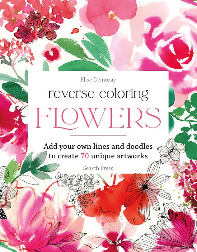 Couverture_Reverse Coloring: Flowers