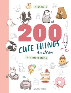 Front cover_200 Cute Things to Draw