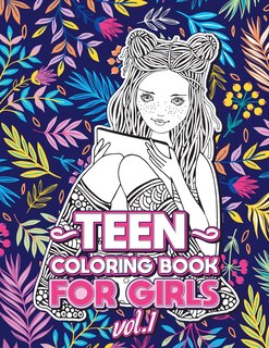Couverture_Teen Coloring Books for Girls