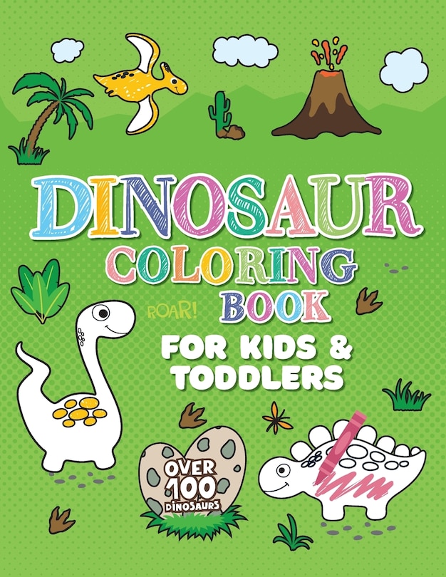 Front cover_Dinosaur Coloring Book