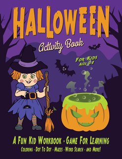 Couverture_Halloween Activity Book for Kids
