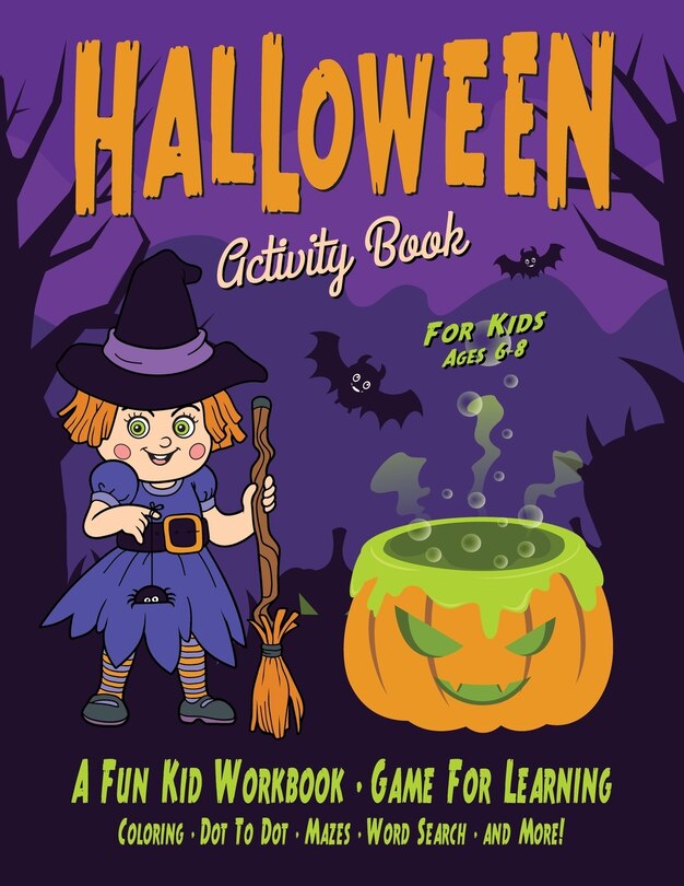 Couverture_Halloween Activity Book for Kids