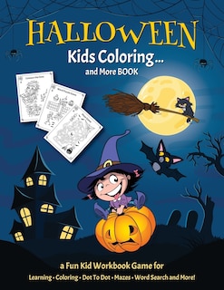 Front cover_HALLOWEEN KIDS COLORING... And More BOOK