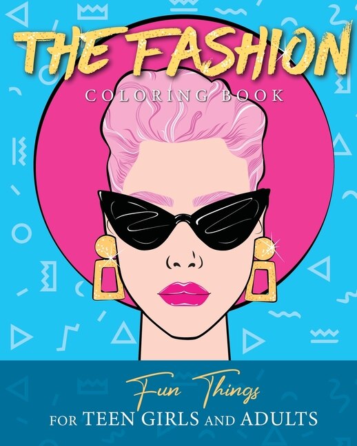 Front cover_The Fashion Coloring Book