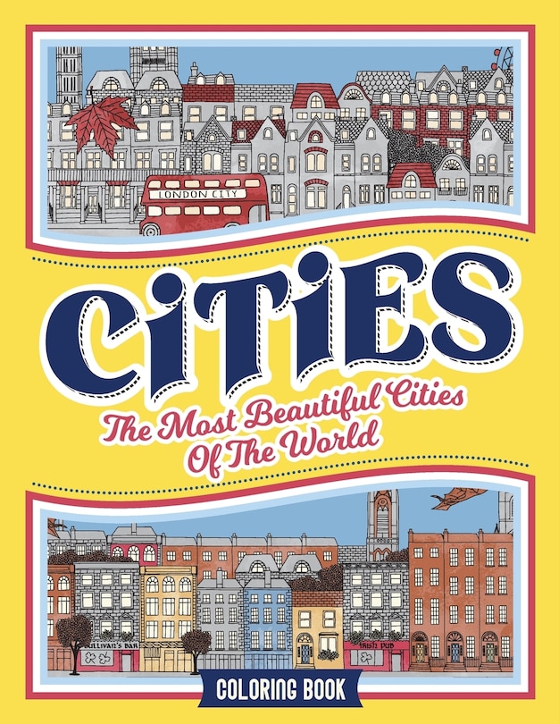 Front cover_Cities Coloring Book