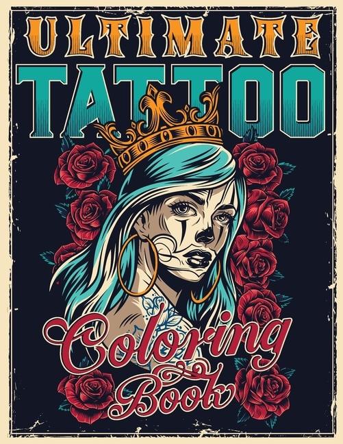 Couverture_Ultimate Tattoo Coloring Book